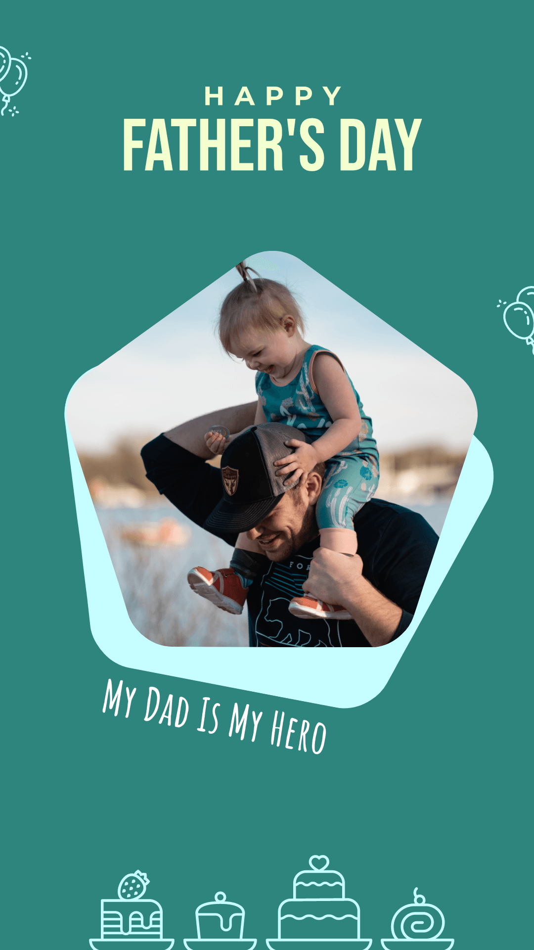 green-background-father-and-daughter-my-dad-is-my-hero-instagram-story-template-thumbnail-img
